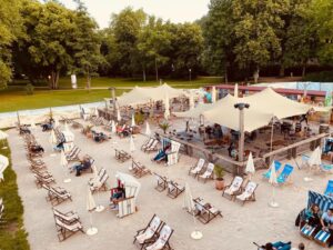 Neubürgerstammtisch am Stadtstrand am 19.08.2021
