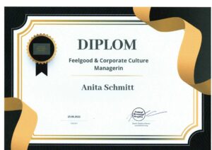 Diplom Feelgood & Corporate Culture Managerin