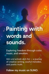 Kreativität und KI – Musik, Worte und Farben