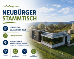 Neubürgerstammtisch am 20.08.26 – Zukunftslabor- AUSGEBUCHT
