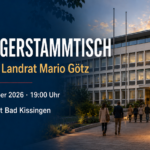 Neubürgerstammtisch am 17.09.2026 – zu Gast bei Landrat Mario Götz