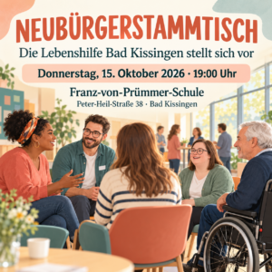 Neubürgerstammtisch am 15.10.2026 – Lebenshilfe
